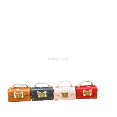 IMG_2356 Premium Butterfly Accent Mini Handbag