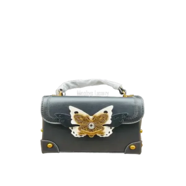 IMG_2359 Premium Butterfly Accent Mini Handbag