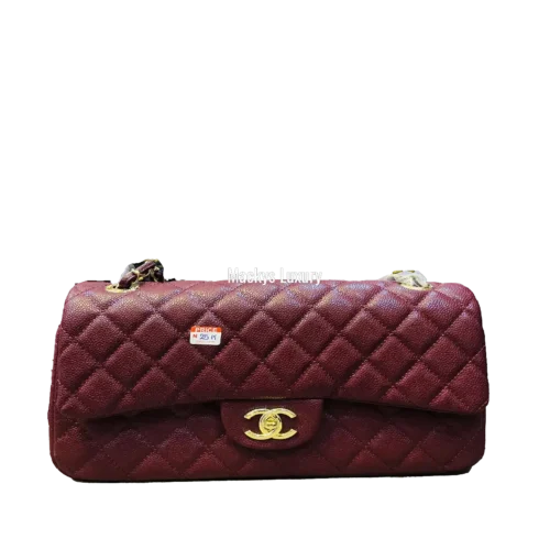 IMG_2672 Classic Quilted Flap Chain Shoulder Bag