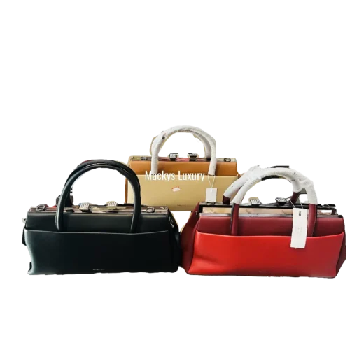 IMG_2720 Luxury Structured Top Handle Tote Handbag