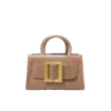 Luxury Buckle Top Handle Handbag