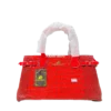 IMG_2827 Louis Daisy Croc-Embossed Luxury Top Handle Handbag