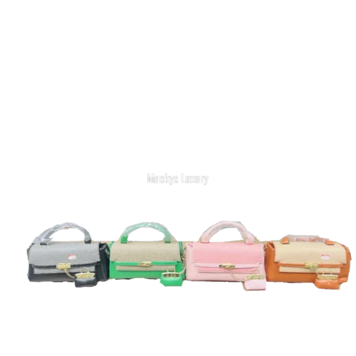 IMG_2863 Luxury Elegant Contrast Flap Top Handle Handbag