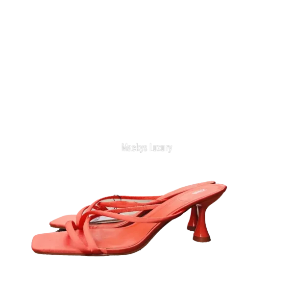 IMG_3028 Satin Square-Toe Sandal with Crisscross Straps