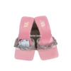 IMG_3042 Blush Pink Transparent Slide Sandals with Crystal Wave Strap