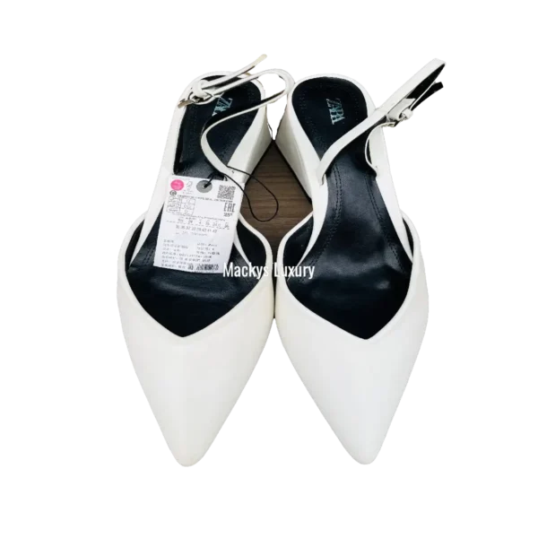 IMG_3054 Elegant Pointed-Toe Slingback Block Heels