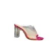 IMG_3154 Clear PVC Snake-Print Mule Sandals