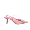 IMG_3203 Satin Pointed-Toe Heels with Sequin Crystal Bow